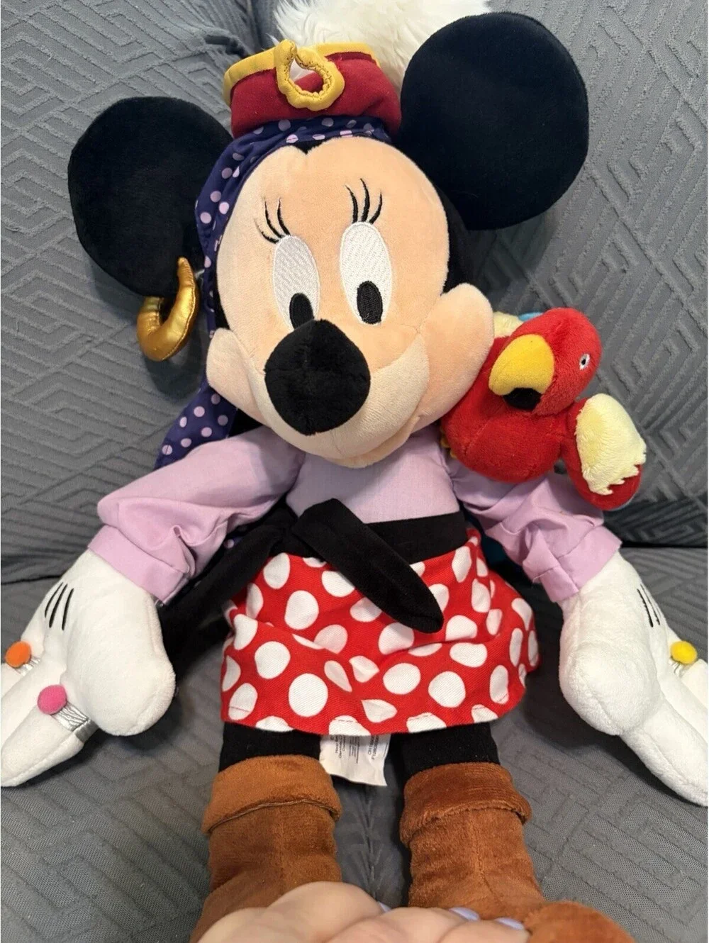 Disney Store Exclusive Minnie Mouse Pirate Plush